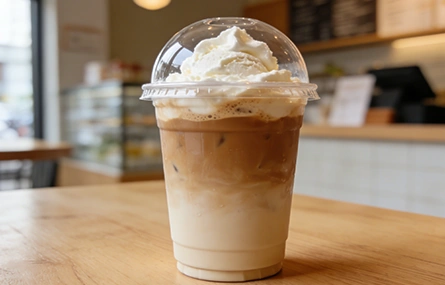 Milk tea cup lid